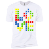 T-Shirts White / YXS Love Puzzles Boys Premium T-Shirt