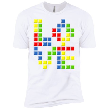 T-Shirts White / YXS Love Puzzles Boys Premium T-Shirt