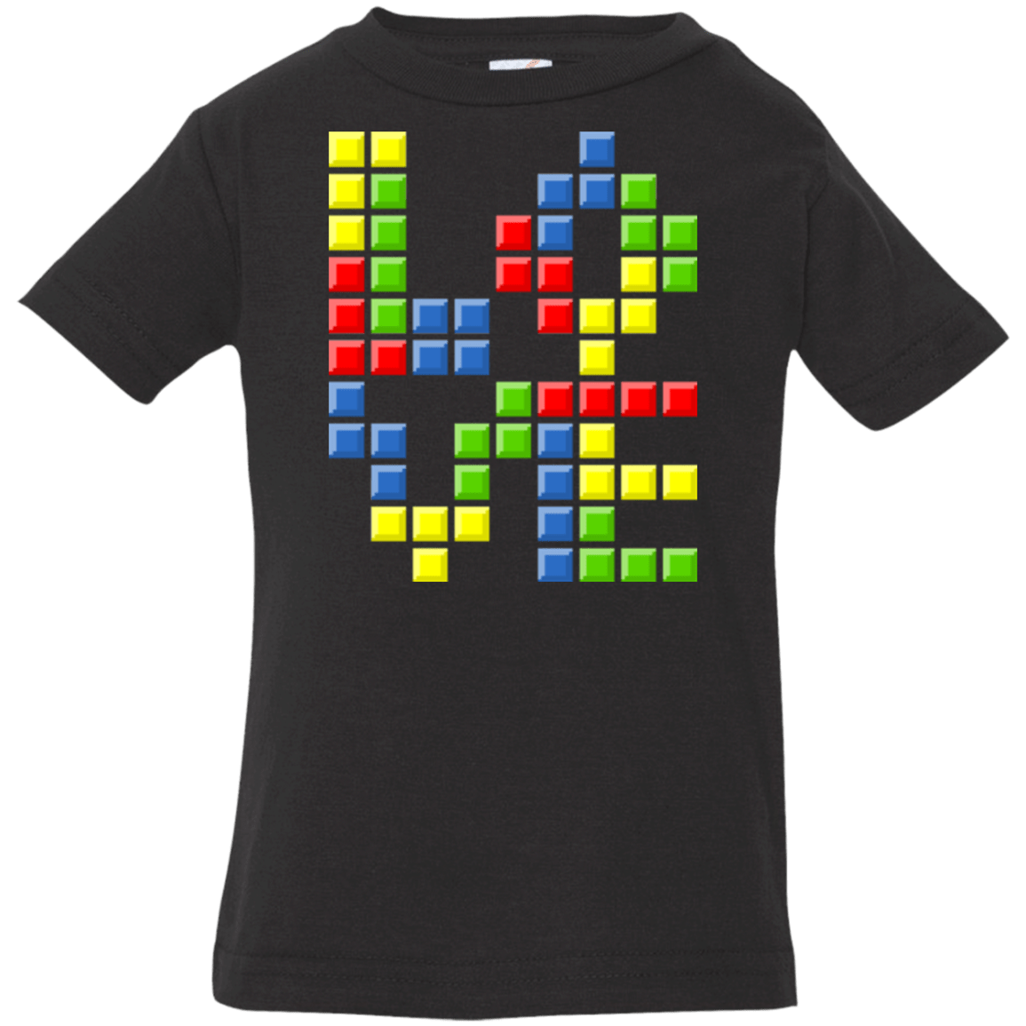 T-Shirts Black / 6 Months Love Puzzles Infant Premium T-Shirt