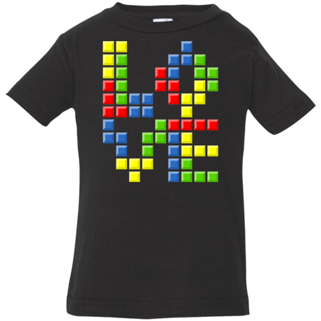 T-Shirts Black / 6 Months Love Puzzles Infant Premium T-Shirt