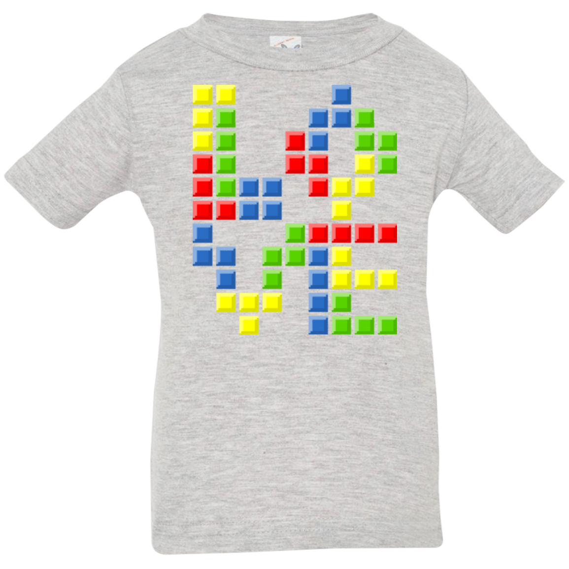 T-Shirts Heather Grey / 6 Months Love Puzzles Infant Premium T-Shirt