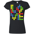 T-Shirts Black / S Love Puzzles Junior Slimmer-Fit T-Shirt