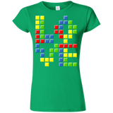 T-Shirts Irish Green / S Love Puzzles Junior Slimmer-Fit T-Shirt