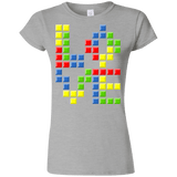 T-Shirts Sport Grey / S Love Puzzles Junior Slimmer-Fit T-Shirt