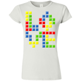 T-Shirts White / S Love Puzzles Junior Slimmer-Fit T-Shirt