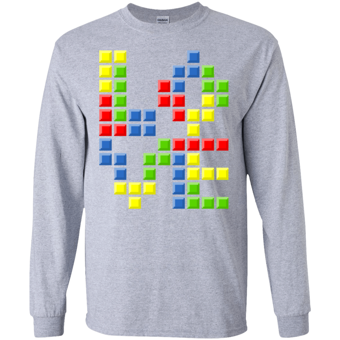T-Shirts Sport Grey / S Love Puzzles Men's Long Sleeve T-Shirt