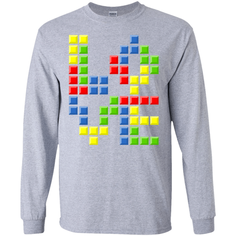 T-Shirts Sport Grey / S Love Puzzles Men's Long Sleeve T-Shirt