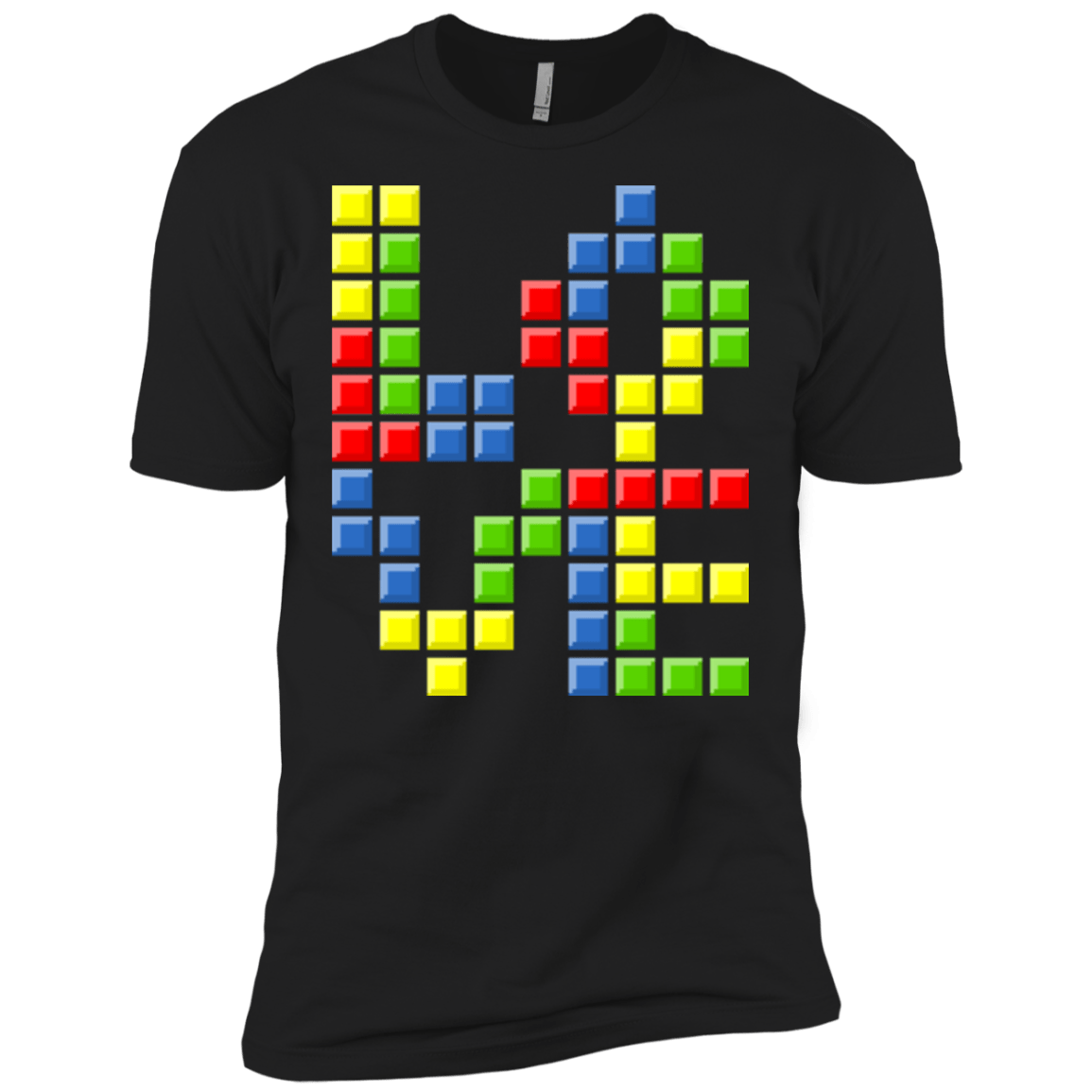 T-Shirts Black / X-Small Love Puzzles Men's Premium T-Shirt