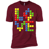 T-Shirts Cardinal / X-Small Love Puzzles Men's Premium T-Shirt