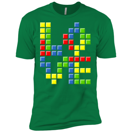 T-Shirts Kelly Green / X-Small Love Puzzles Men's Premium T-Shirt