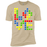 T-Shirts Sand / X-Small Love Puzzles Men's Premium T-Shirt