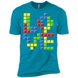 T-Shirts Turquoise / X-Small Love Puzzles Men's Premium T-Shirt