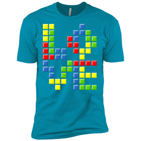 T-Shirts Turquoise / X-Small Love Puzzles Men's Premium T-Shirt