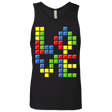 T-Shirts Black / S Love Puzzles Men's Premium Tank Top