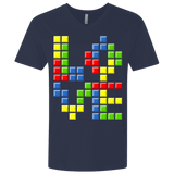 T-Shirts Midnight Navy / X-Small Love Puzzles Men's Premium V-Neck