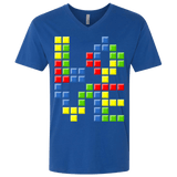 T-Shirts Royal / X-Small Love Puzzles Men's Premium V-Neck