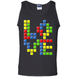 T-Shirts Black / S Love Puzzles Men's Tank Top