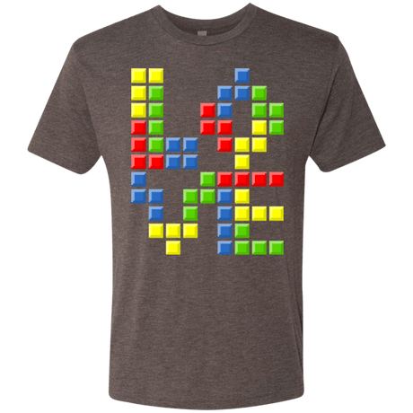 T-Shirts Macchiato / S Love Puzzles Men's Triblend T-Shirt