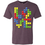 T-Shirts Vintage Purple / S Love Puzzles Men's Triblend T-Shirt