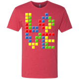 T-Shirts Vintage Red / S Love Puzzles Men's Triblend T-Shirt