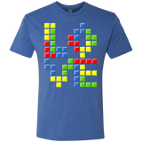 T-Shirts Vintage Royal / S Love Puzzles Men's Triblend T-Shirt