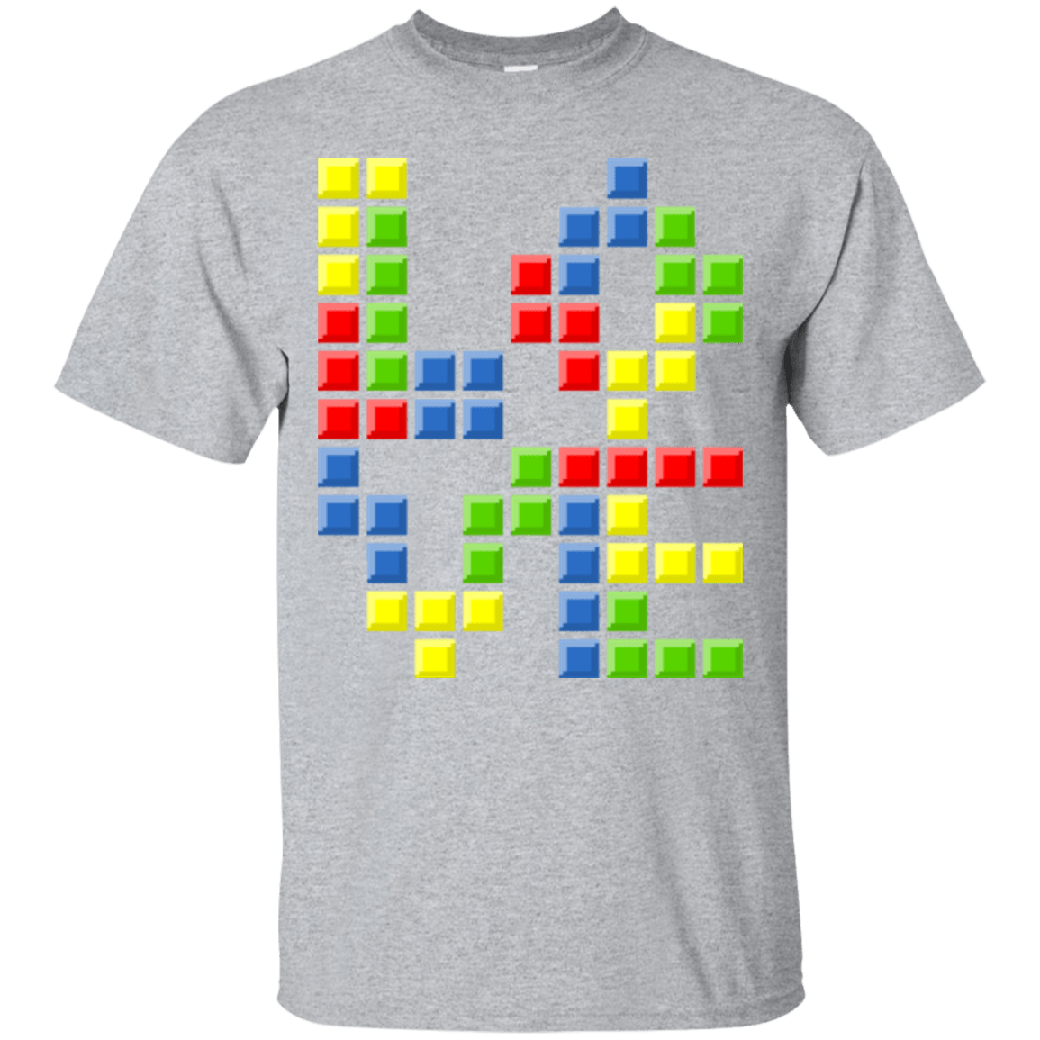 T-Shirts Sport Grey / S Love Puzzles T-Shirt