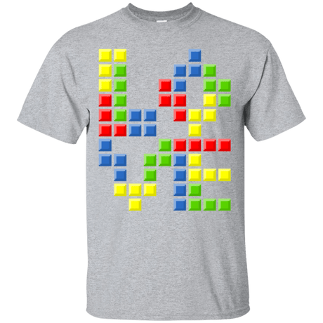 T-Shirts Sport Grey / S Love Puzzles T-Shirt