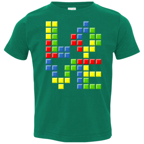 T-Shirts Kelly / 2T Love Puzzles Toddler Premium T-Shirt