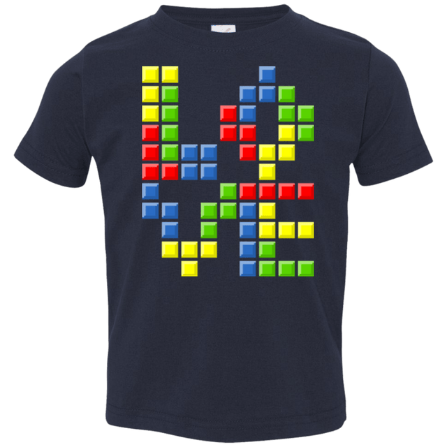 T-Shirts Navy / 2T Love Puzzles Toddler Premium T-Shirt