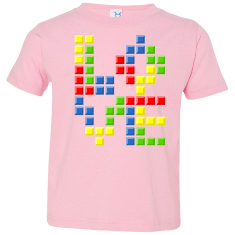 T-Shirts Pink / 2T Love Puzzles Toddler Premium T-Shirt