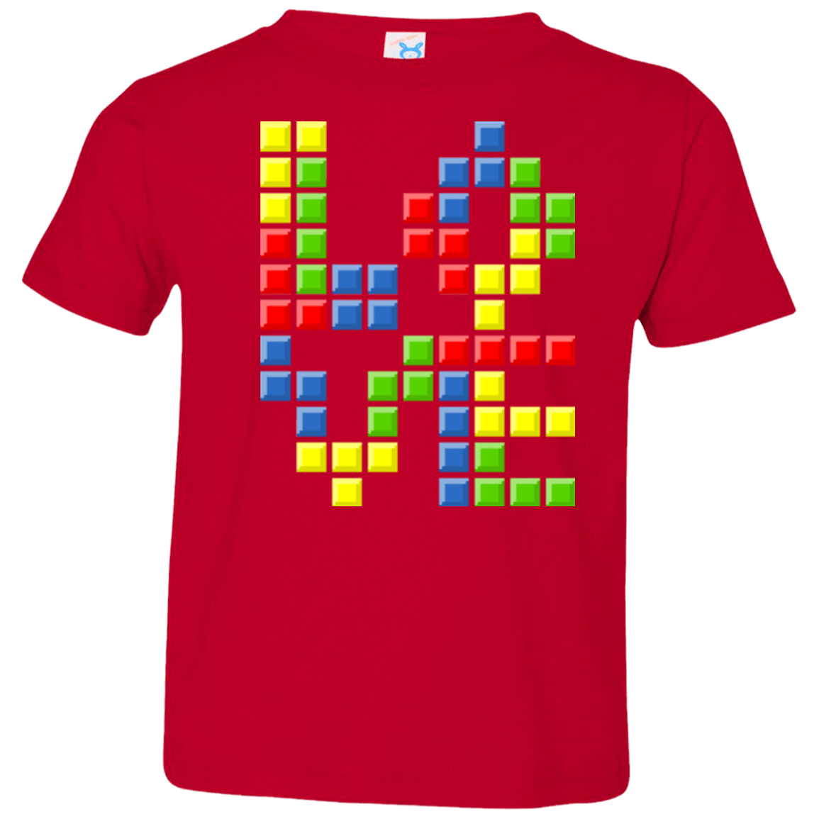 T-Shirts Red / 2T Love Puzzles Toddler Premium T-Shirt