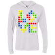 T-Shirts Heather White / X-Small Love Puzzles Triblend Long Sleeve Hoodie Tee