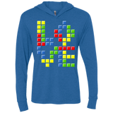 T-Shirts Vintage Royal / X-Small Love Puzzles Triblend Long Sleeve Hoodie Tee