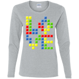 T-Shirts Sport Grey / S Love Puzzles Women's Long Sleeve T-Shirt