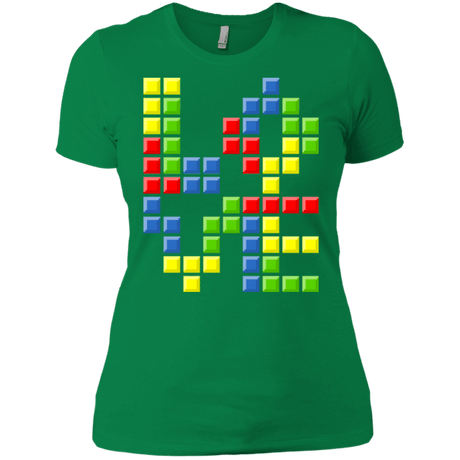T-Shirts Kelly Green / X-Small Love Puzzles Women's Premium T-Shirt