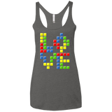 T-Shirts Premium Heather / X-Small Love Puzzles Women's Triblend Racerback Tank