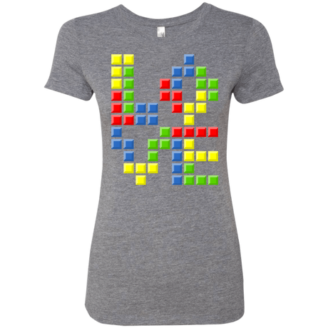 T-Shirts Premium Heather / S Love Puzzles Women's Triblend T-Shirt