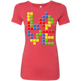 T-Shirts Vintage Red / S Love Puzzles Women's Triblend T-Shirt