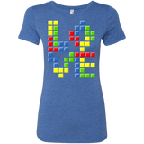 T-Shirts Vintage Royal / S Love Puzzles Women's Triblend T-Shirt