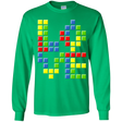 T-Shirts Irish Green / YS Love Puzzles Youth Long Sleeve T-Shirt