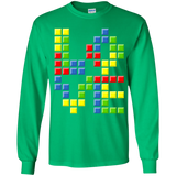 T-Shirts Irish Green / YS Love Puzzles Youth Long Sleeve T-Shirt