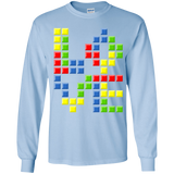 T-Shirts Light Blue / YS Love Puzzles Youth Long Sleeve T-Shirt
