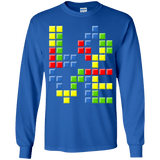 T-Shirts Royal / YS Love Puzzles Youth Long Sleeve T-Shirt