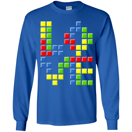 T-Shirts Royal / YS Love Puzzles Youth Long Sleeve T-Shirt