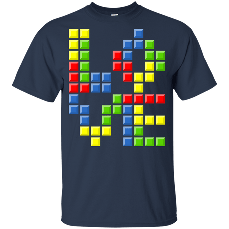 T-Shirts Navy / YXS Love Puzzles Youth T-Shirt
