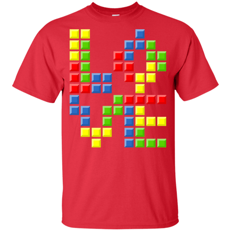 T-Shirts Red / YXS Love Puzzles Youth T-Shirt