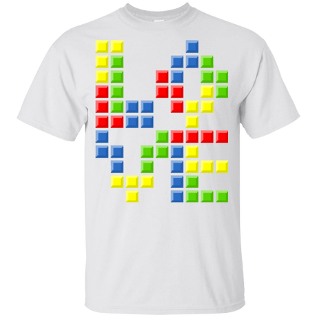T-Shirts White / YXS Love Puzzles Youth T-Shirt