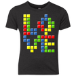 T-Shirts Vintage Black / YXS Love Puzzles Youth Triblend T-Shirt