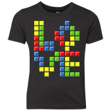 T-Shirts Vintage Black / YXS Love Puzzles Youth Triblend T-Shirt