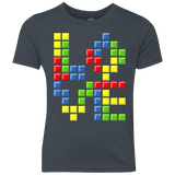 T-Shirts Vintage Navy / YXS Love Puzzles Youth Triblend T-Shirt